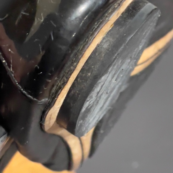 CHANEL Black Leather Ballet Flats 41 - Picture 12 of 15